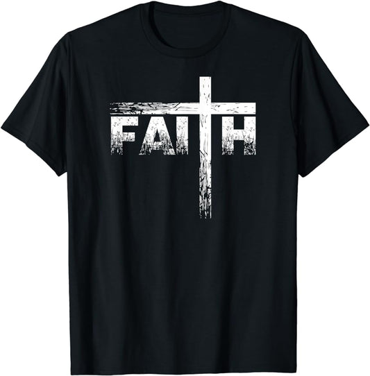 Faith (White Letters) (Crop Tank Tops)