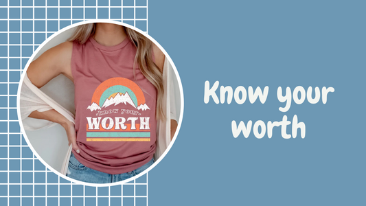 KNOW YOUR WORTH (MIDWEIGHT HOODIE)