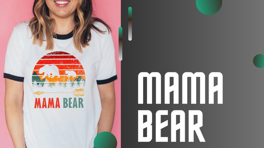 MAMA BEAR (Midweight Hoodie)