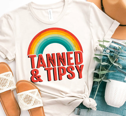 Tanned and Tipsy (Heavy Weight Hoodie)