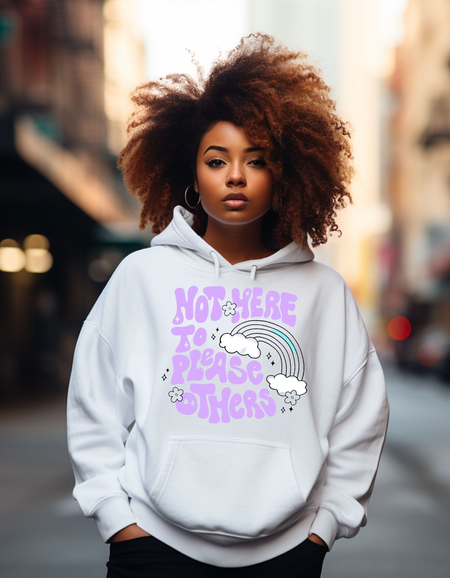 Not Here to Please Others (Heavy Hoodie)