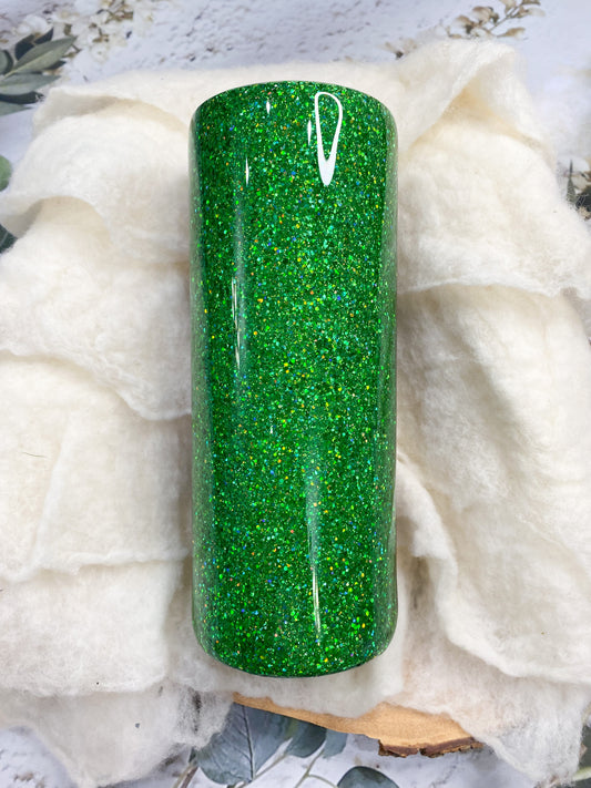 Galaxy Stone (Green Glitter)