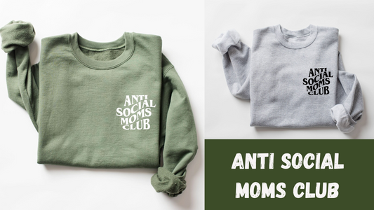 ANTI SOCIAL MOMS CLUB (POCKET) (HEAVY HOODIE)