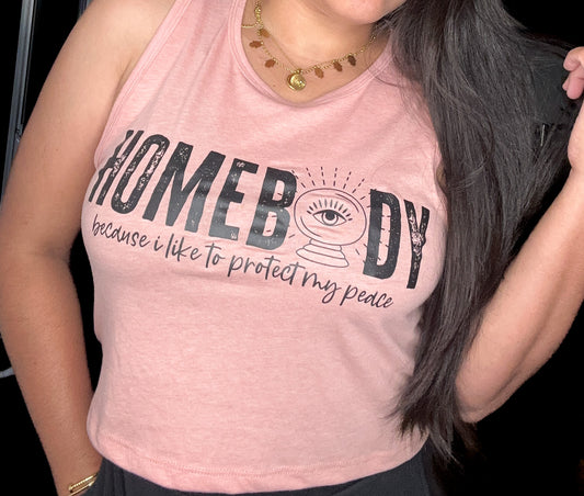 Homebody (Crop Tank Tops)