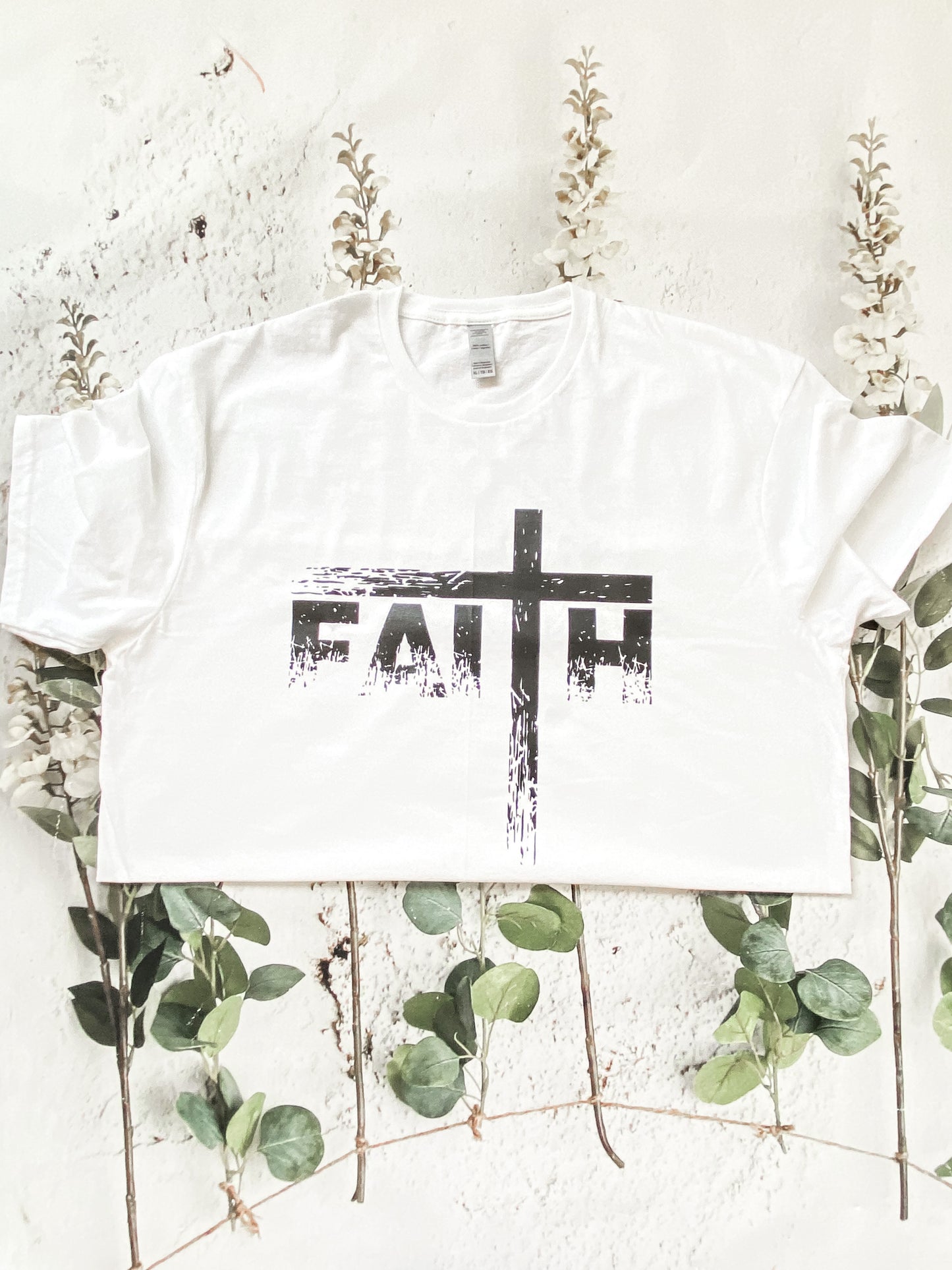 Faith (Black Letters) (Midweight Hoodie)