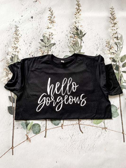 Hello Gorgeous (Crop Tank Tops)