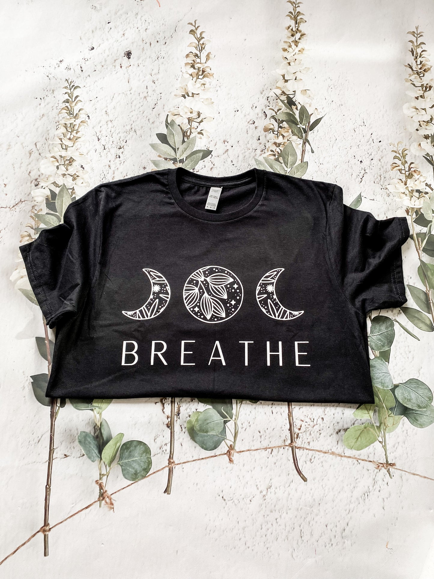 Breathe (White Letters)  (Midweight Hoodie)