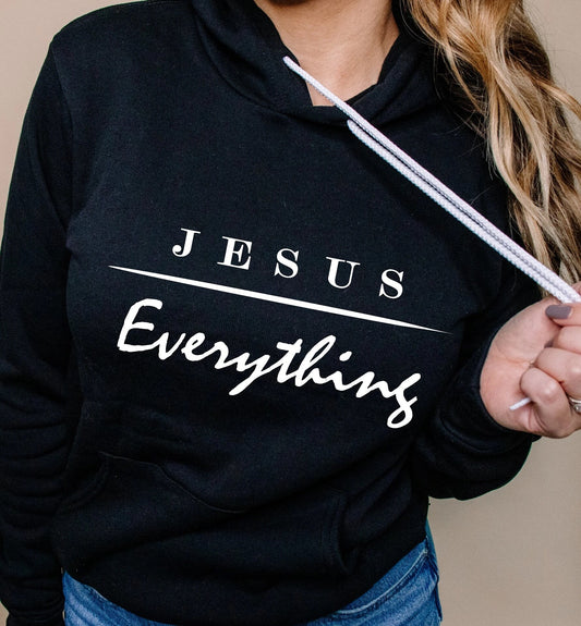 Jesus over Everything (Crop Tank Tops)