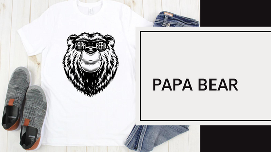 PAPA BEAR (HEAVY HOODIE)