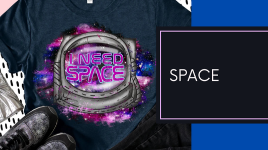 I NEED SPACE  (HEAVY HOODIE)