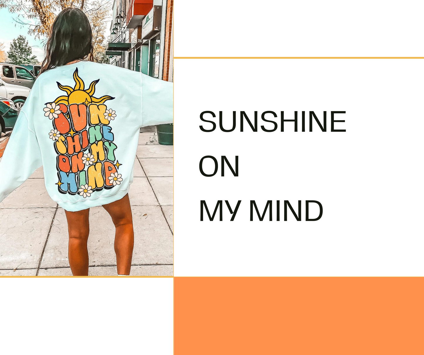 Sunshine on my mind (CROP TOP TANKS)