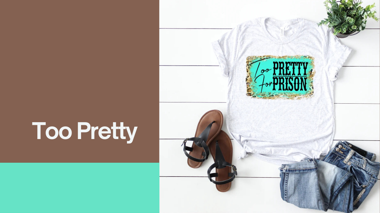 TOO PRETTY (CROP TOP TANKS)